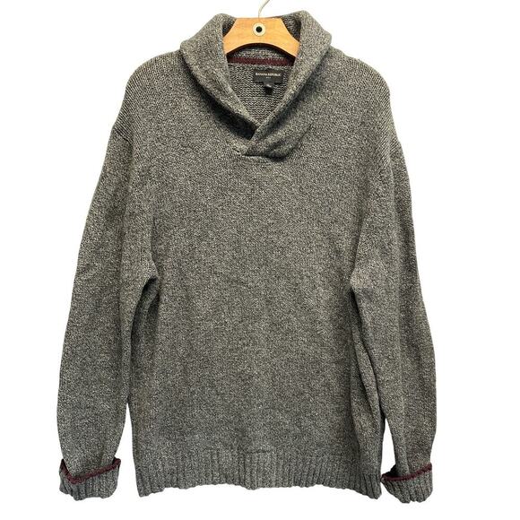 Banana Republic Other - Banana Republic Grey Blue Cardigan Hoodie Size XL Men